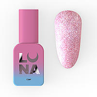 База камуфлююча Luna Lurex Base 04. рожевий. світловідбиваючий. 13 мл