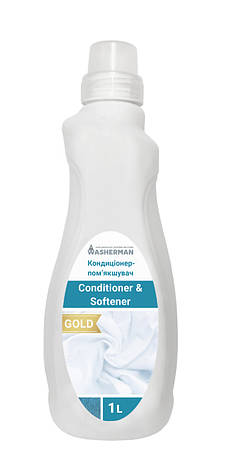 Кондиціонер пом'якшувач білизни Conditioner & Softener Gold, 1 л, фото 1