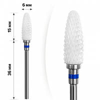 Насадка керамічна mART M-201с кукурудза зняття гель-лаку або видалення мозолів