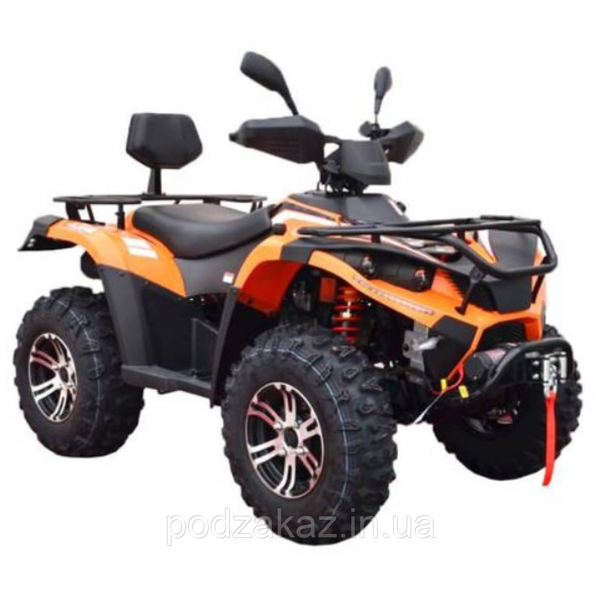 Квадроцикл Linhai LH400ATV-D жовтогарячий HLZ, фото 1