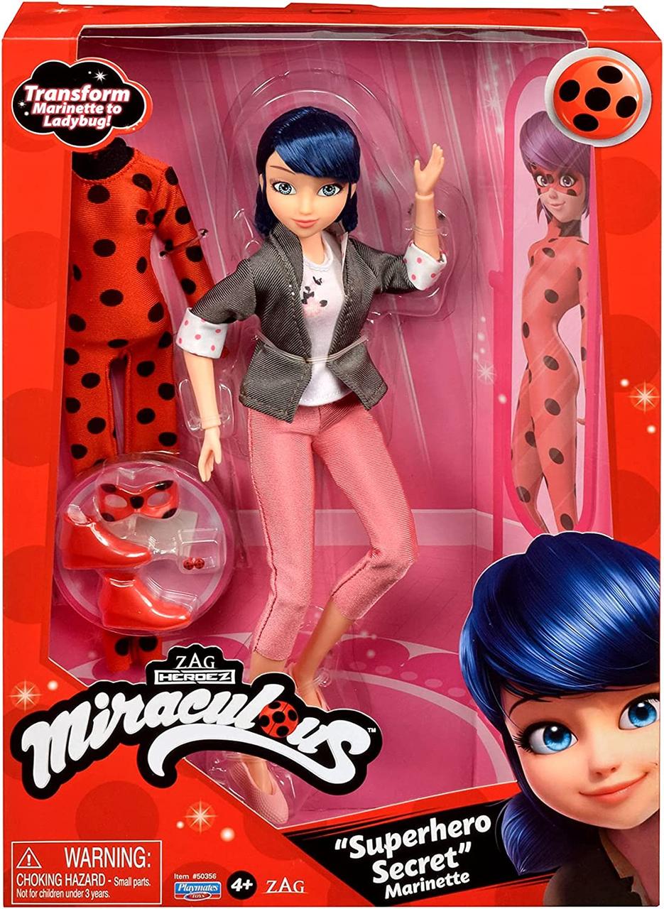 Лялька Леді Баг та Супер-Кіт S2 Суперсекрет Марінетт Miraculous Cat Ladybug Superhero Secret Marinette
