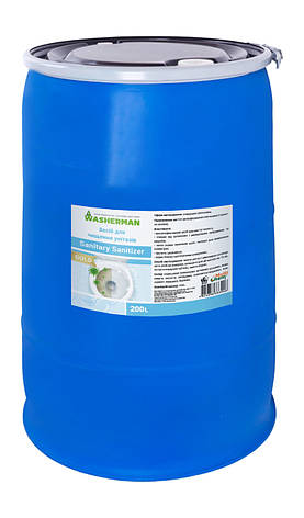 Засіб для чищення унітазів Sanitary Sanitizer Gold, туалетний каченя 200 л, фото 1