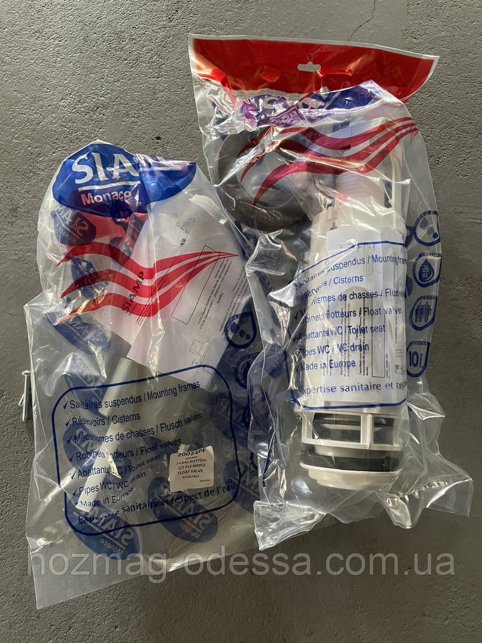 Зливний механізм 3/6 для унітаза Monaco, комплект