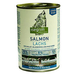 Консерви Isegrim Adult Salmon (для собак з з лососем, просом, чорницею та травам) 400г