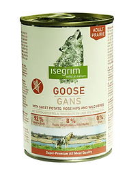Консерви Isegrim Adult Goose (для собак з гусаком, картоплею шипшиною і травами) 400г