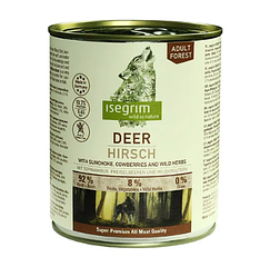 Консерви Isegrim Adult Deer (для собак з олениною, топінамбуром, брусницею та травами) 800г