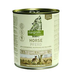 Консерви Isegrim Adult Horse (для собак з кониною, горобиною, грибами та травами) 800г