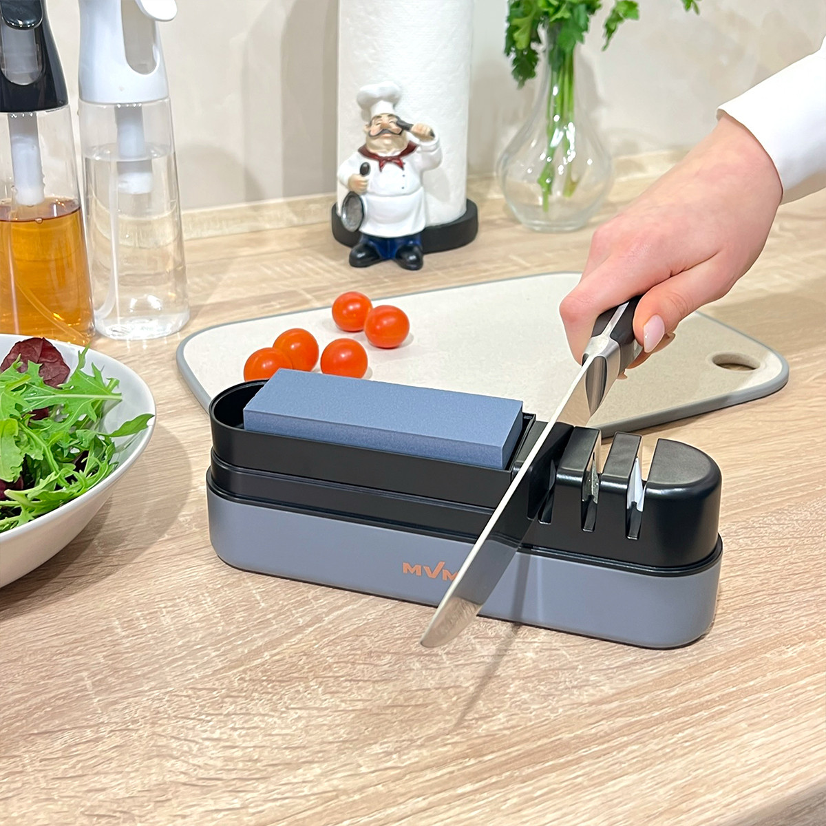 ТОЧИЛО ДЛЯ НОЖІВ KP-02 GRAY, фото 1