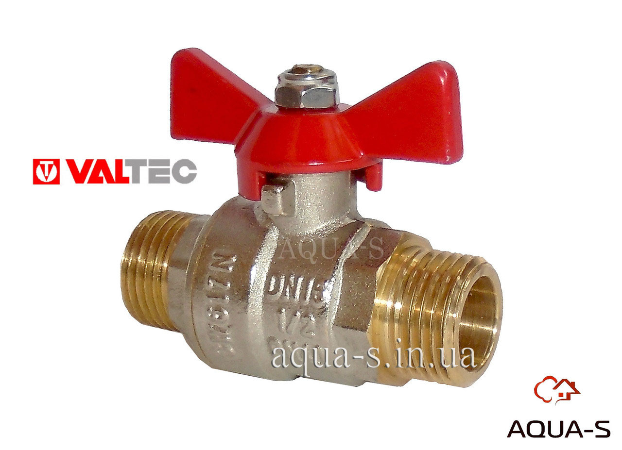 Кран шаровой Valtec BASE DN 3/4" (PN 40) наружный-наружный (Италия) VT.219.N.05 - фото 2 - id-p1891192746