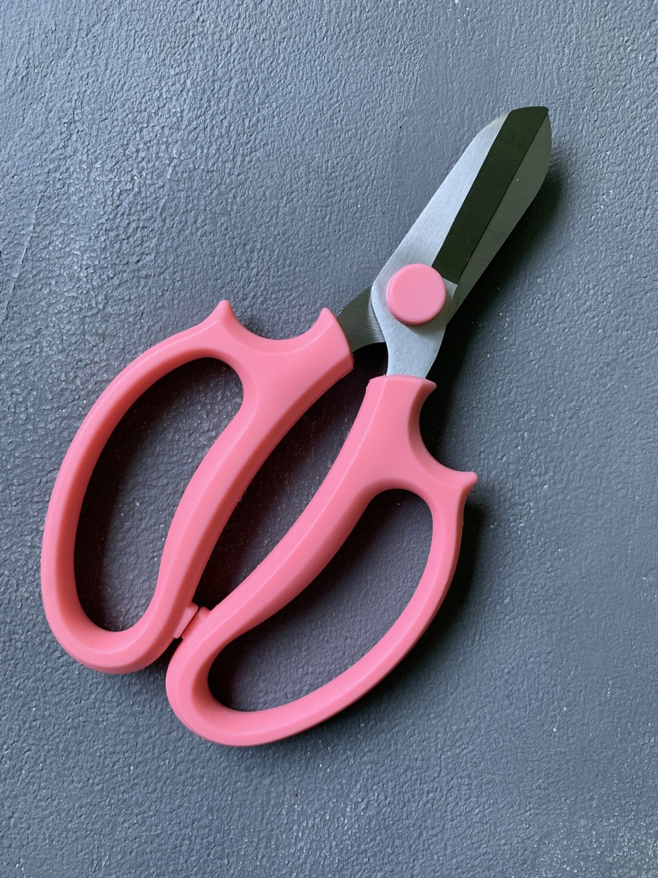 Ножиці флористичні  рожеві