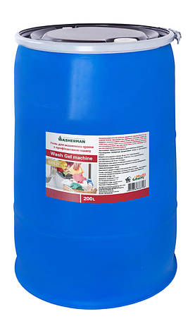 Пральний гель автомат з профілактикою накипу Wash Gel machine Gold, 200 л, фото 1