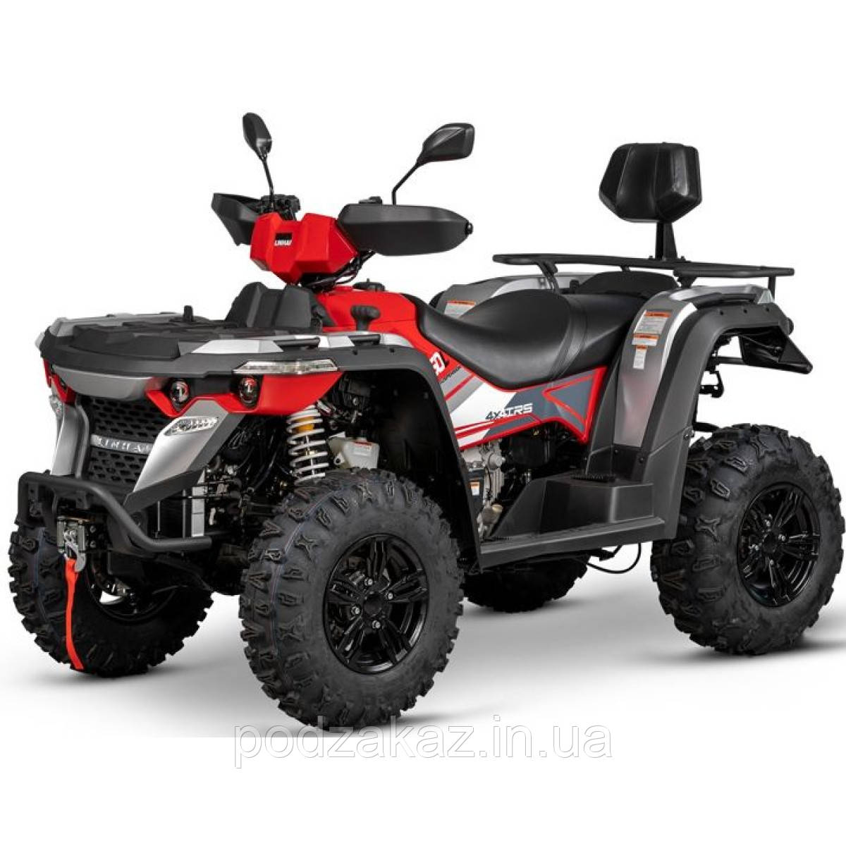 Квадроцикл LINHAI M565Li EFI червоний HLZ, фото 1