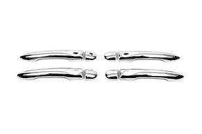 Накладки на ручки (4 шт., нерж.) для Renault Captur 2013-2019 рр