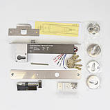 Замок ригеля YB-630C LED врізний для системи контролю доступу, фото 3