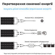 Сонячна панель EcoSun 100w 18 В гнучка монокристалічна + Контролер для сонячних панелей SYT-3 у комплекті, фото 9