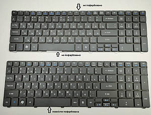 Клавіатура для ноутбука Acer Aspire 5738, 5733, 5736, 5742, 5741, 5820 RU чорна нова