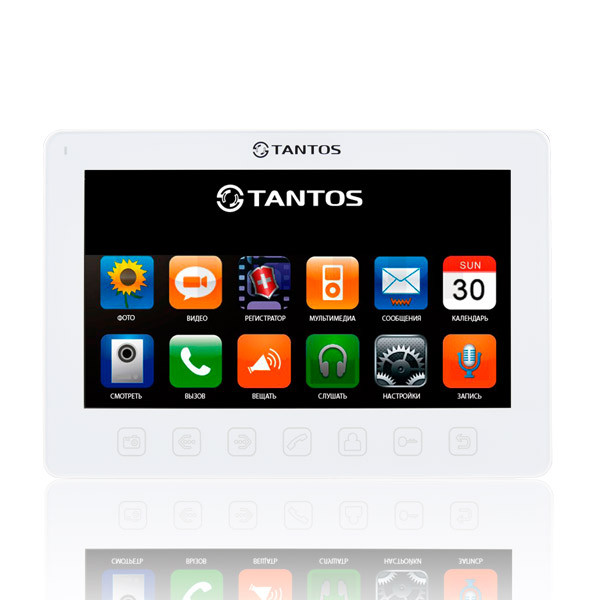 Відеодомофон Tantos Prime Slim 7" (White)