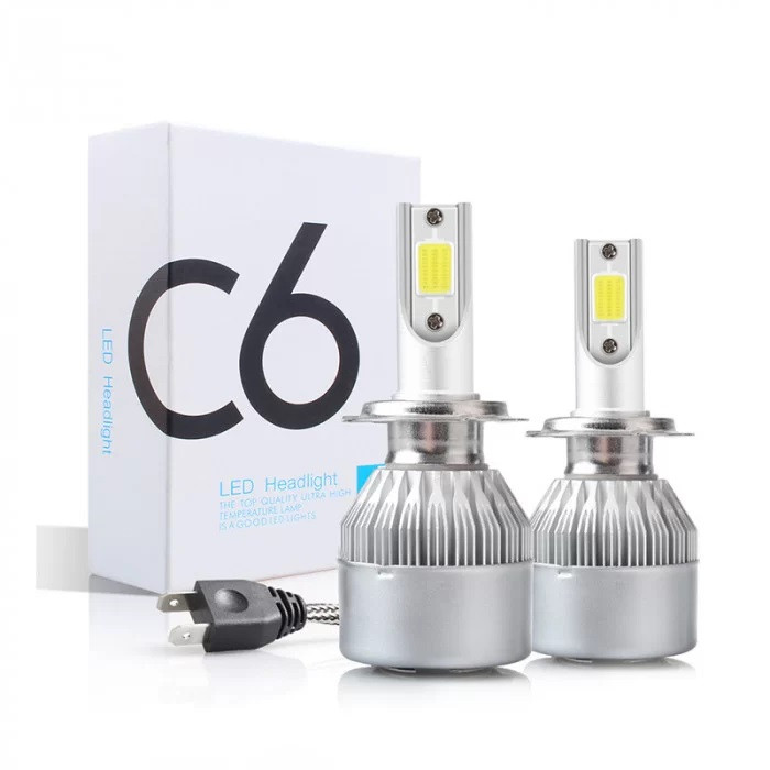 C6 Світлодіодний БіКсенон H4 LED 36W 12 V 3800 K