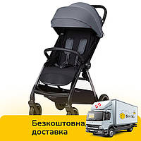 Коляска прогулочная детская CARRELLO Delta CRL-5517 Lava Grey Темно-серая