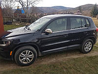 Окантовка окон (6 шт, нерж) для Volkswagen Tiguan 2007-2016 гг