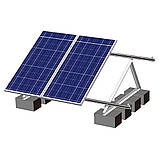Автономна система безперебійного живлення потужністю 5 кВт з гелевими АКБ, сонячними панелями та монтажним набором (баластна, фото 2