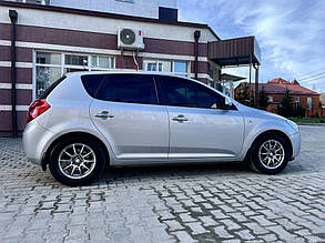 Накладки на ручки (4 шт., нерж.) OmsaLine - Італійська нержавійка для Kia Ceed 2007-2012 рр