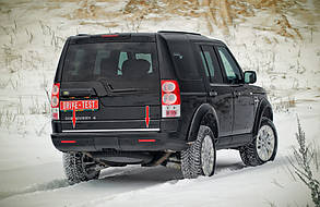 Кромка багажника (нерж.) для Land Rover Discovery III