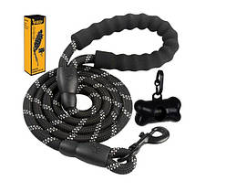 Світловідбиваючий тренувальний поводок 5м Purlov 21655