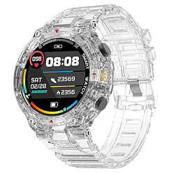Чоловічий наручний розумний годинник Uwatch DT5 Compass White