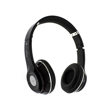 Бездротові навушники S460 Bluetooth black з MP3 плеєром чорні