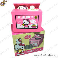 Скарбничка Хелоу Кітті Hello Kitty 12 х 10 см з батарейками