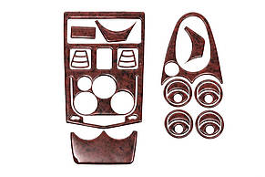 Накладки на панель (варіант 2) Дерево для Lada Largus 2012- рр