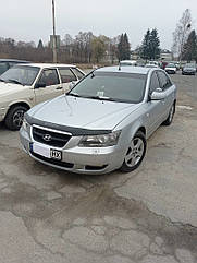 Дефлектор капота (VIP) для Hyundai Sonata NF 2004-2009рр