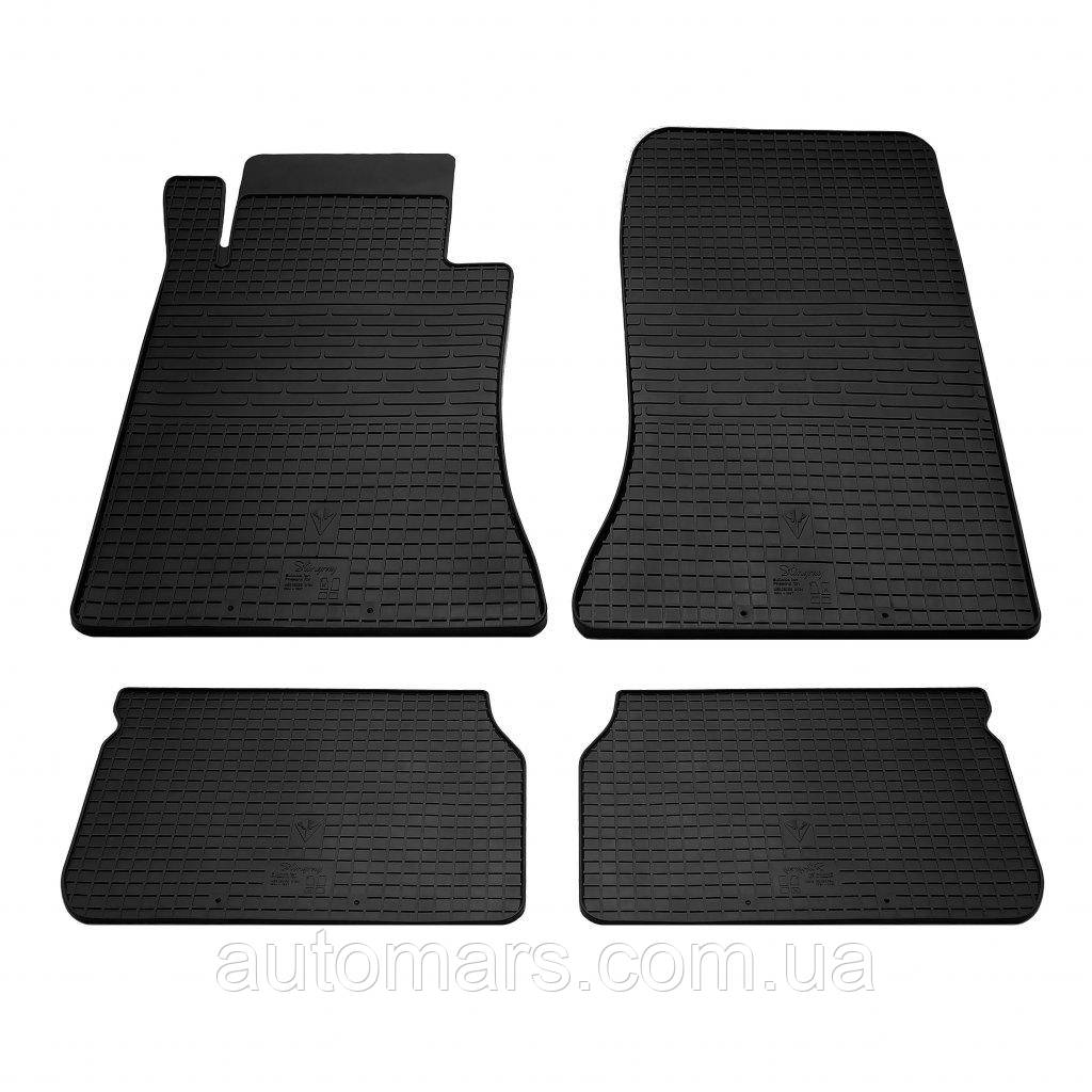 Гумові килимки (4 шт, Stingray Premium) для Mercedes E-сlass W124 1984-1997 рр, фото 1