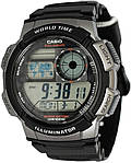 Годинник Casio Original AE-1000W-1B чорні з сірим