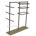 Дуга до стійка TETRAGON із перфорацією для білизни. Р 600х400мм, 20х10х1.5мм із гнутим зачепом., фото 6