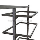 Основа стійка TETRAGON 1500х1350х350мм. Торгова стійка вітрина для білизни з ДСП, фото 8