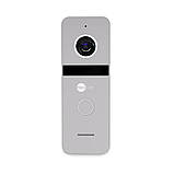 Комплект відеодомофона Neolight NeoKIT HD+ WF Silver: відеодомофон 7" з Wi-Fi з детектором руху і 2 Мп відеопанель, фото 5