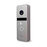 Комплект відеодомофона Neolight NeoKIT HD+ WF Silver: відеодомофон 7" з Wi-Fi з детектором руху і 2 Мп відеопанель, фото 6