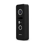 Комплект відеодомофона Neolight NeoKIT HD+ Black: відеодомофон 7" з детектором руху і 2 Мп відеопанель, фото 6