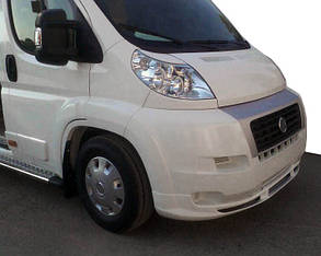 Передня накладка 2006-2013 (вузька, під фарбування) для Peugeot Boxer 2006-2024 та 2014-2024 рр