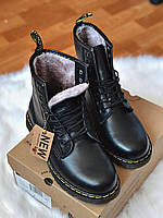 Женские ботинки Dr.Martens 1460, кожа, черный