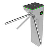Комплект контролю доступу та обліку робочого часу з турнікетом трипод. Електронна прохідна., фото 3