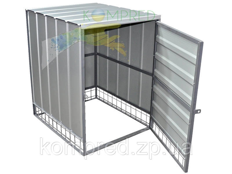 Короб-шафа для генератора сірий 900х900х900 Kompred OL437/6