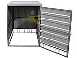 Короб-шафа для генератора сірий 600х600х800 Kompred OL437/2, фото 9