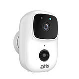 Автономна Wi-Fi IP-відеокамера 2 Мп ATIS AI-143BT на акумуляторних батареях з підтримкою Tuya Smart, фото 4
