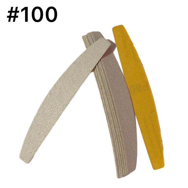 Змінні файли для пилки човник #100 (уп 10 шт) зміни для манікюрної пилочки для манікюру), фото 1