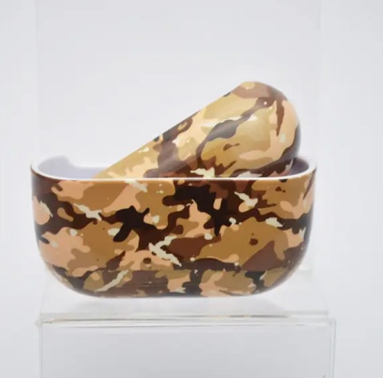 Чохол накладка Marble Case для Apple AirPods Pro Military Case Brown