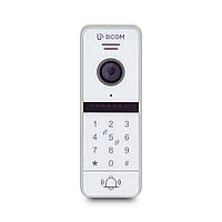 Відеопанель BCOM BT-400HD-AC White з вбудованою клавіатурою і зчитувачем Mifare