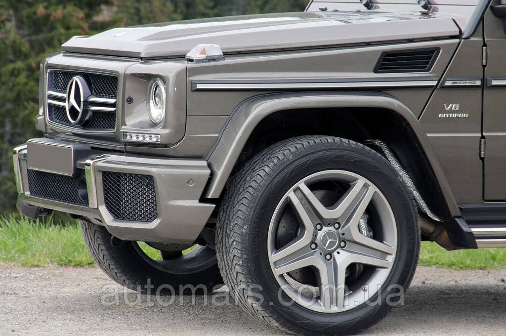 Розширювачі арок для AMG (4 шт, ABS) для Mercedes G сlass W463 1990-2018 рр, фото 1